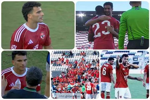 "زيزو يمارس هوايته وعناق بن رمضان لديانج".. لقطات لم تذع من مباراة الأهلي وباتشوكا (صور) 